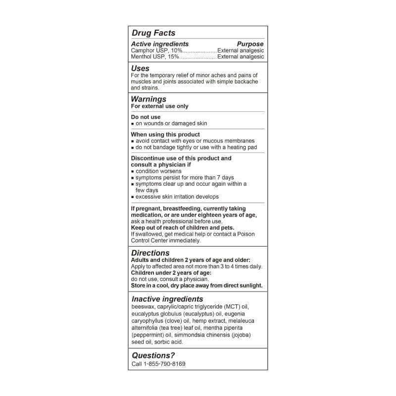 Back & Neck CBD Pain Relief Ointment - Image 4