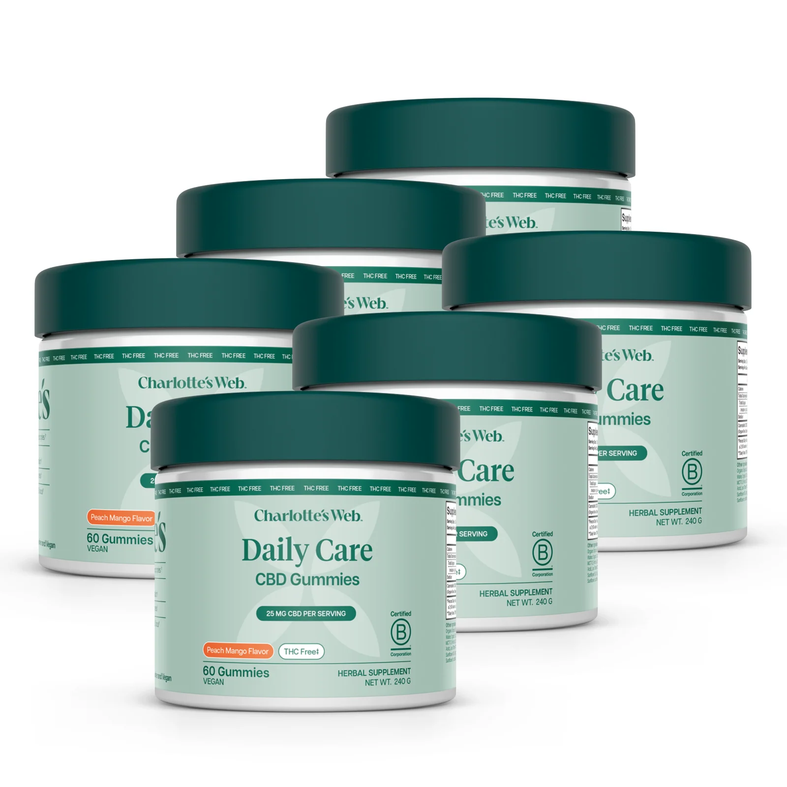 Daily Care THC-Free CBD Gummies Bundle - Image 3