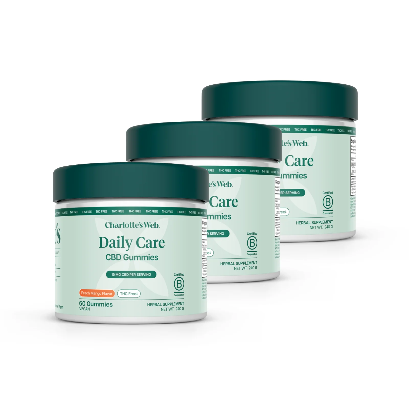 Daily Care THC-Free CBD Gummies Bundle - Image 4