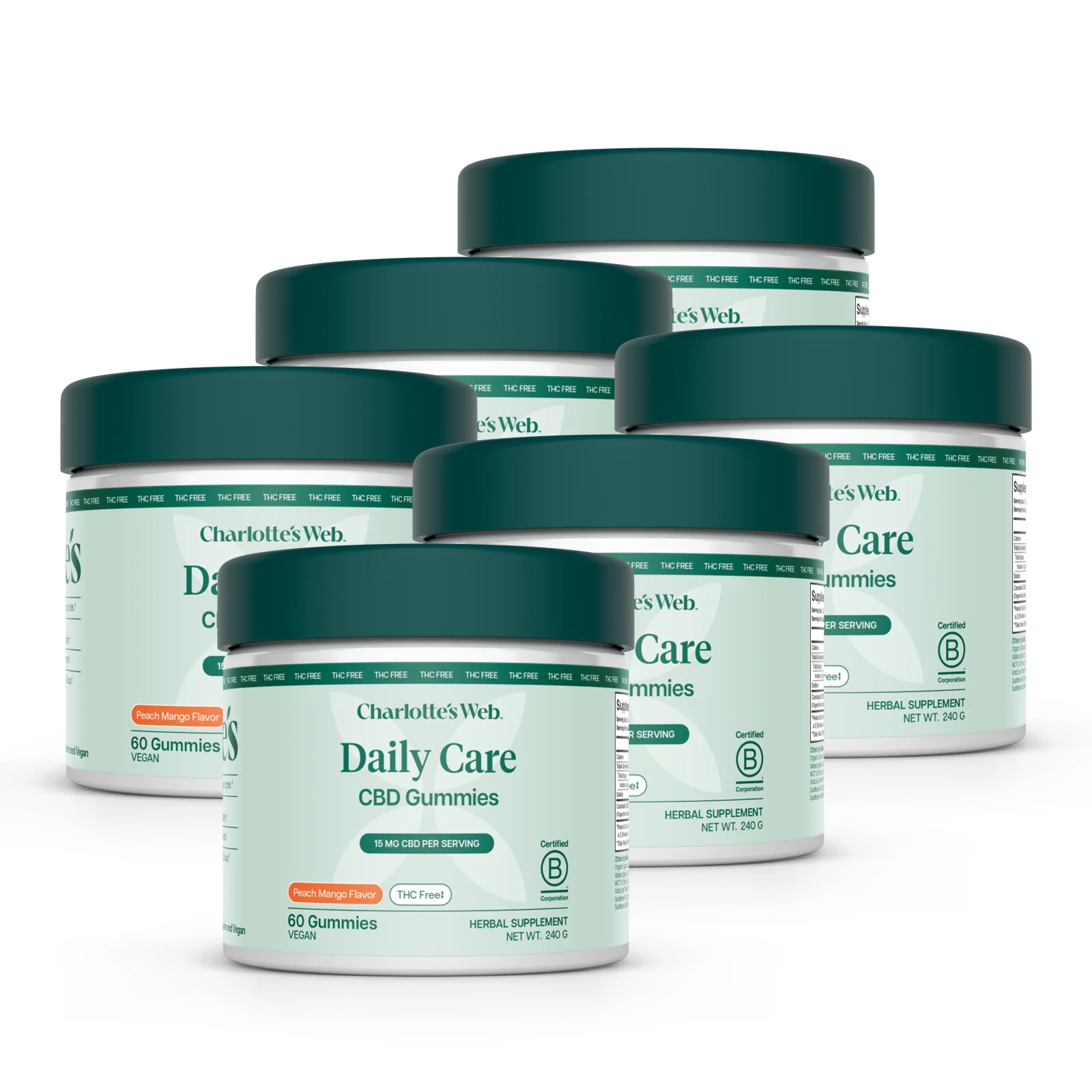 Daily Care THC-Free CBD Gummies Bundle - Image 6