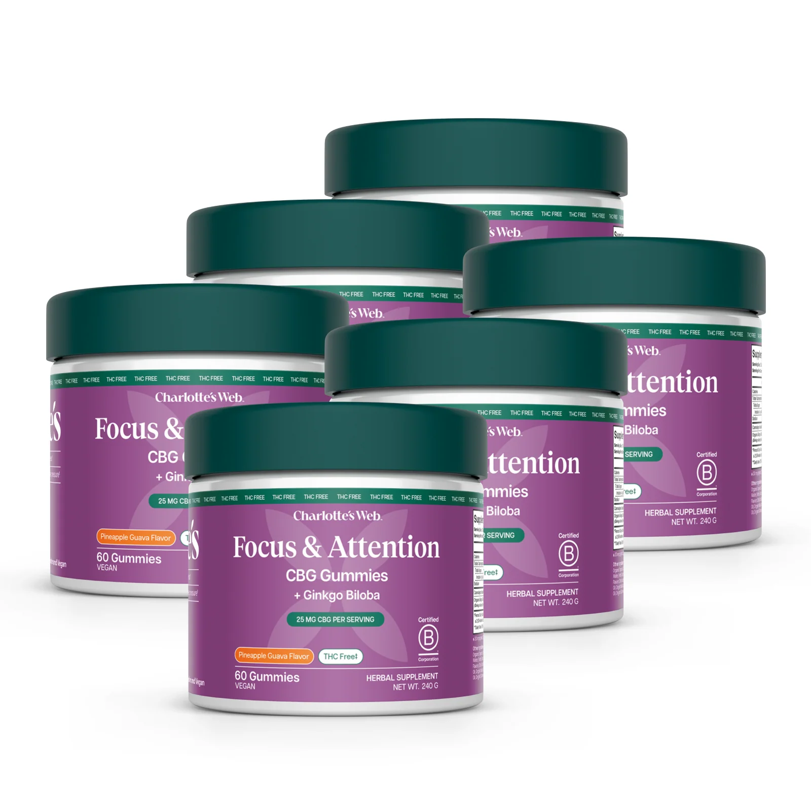 Focus & Attention CBG Gummies Bundle - Image 3