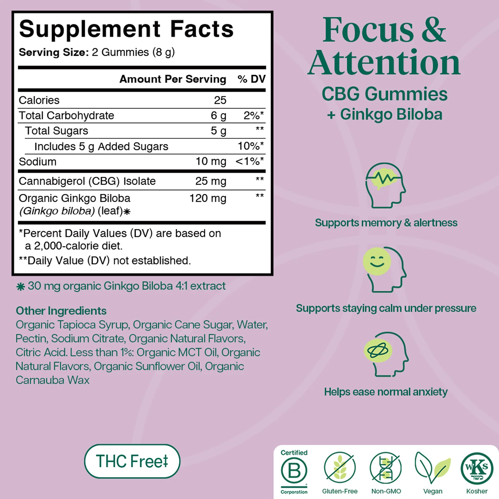 Focus & Attention CBG Gummies Bundle - Image 6