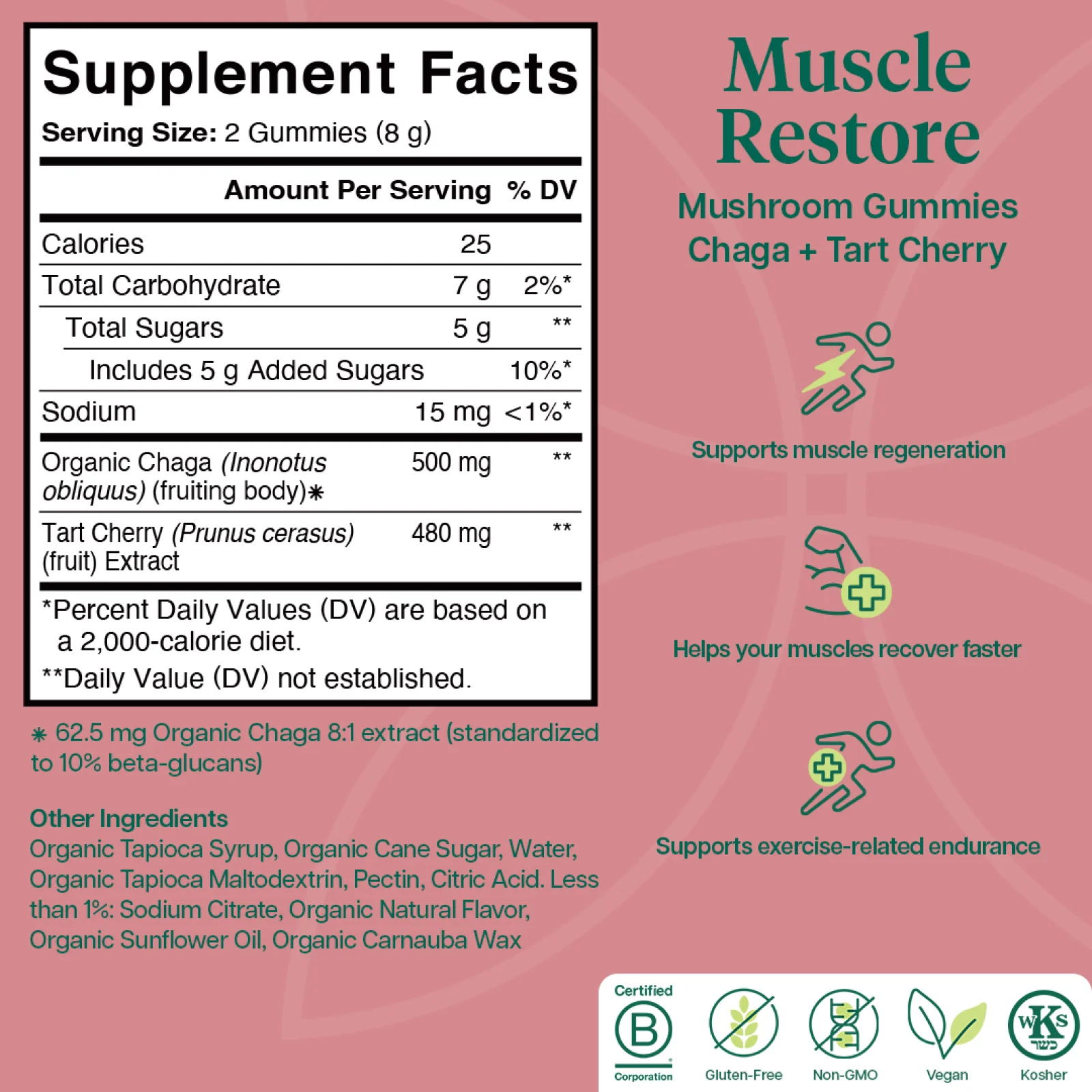Muscle Restore Mushroom Gummies Bundle - Image 6